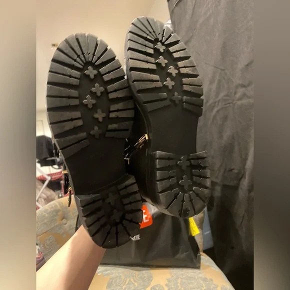 Shoe the bear Franka black leather boots size 6.5 US and EU 37! - Picture 6 of 8